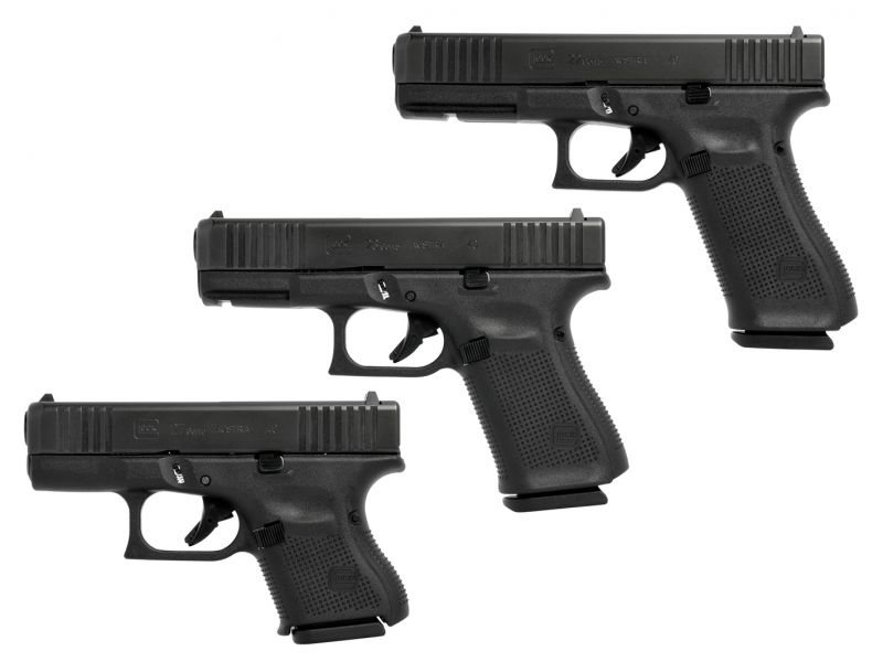 Standardní a kompaktní provedení nejnovějších Glocků je k mání také v provedení MOS.